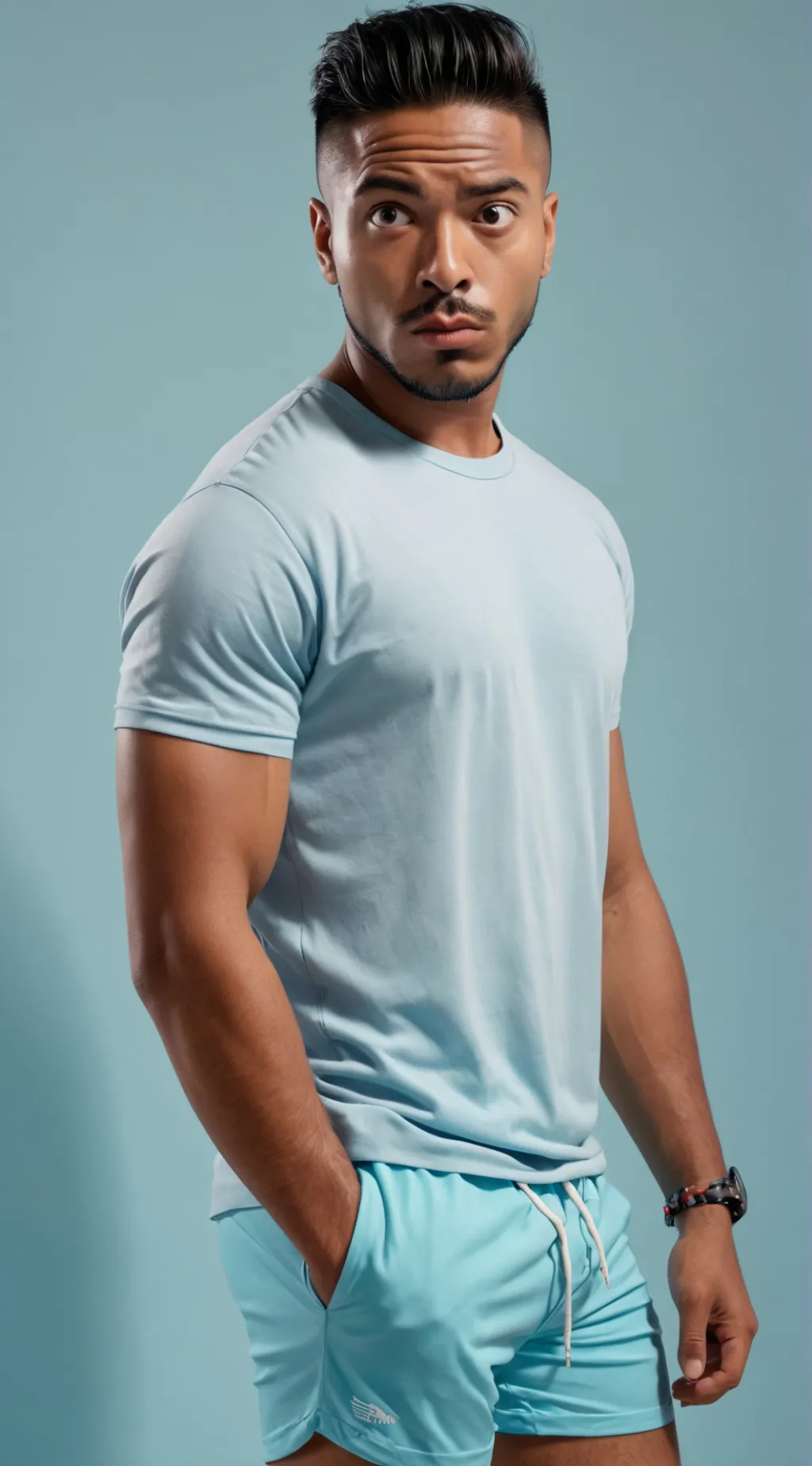 ai character: Ashton  background