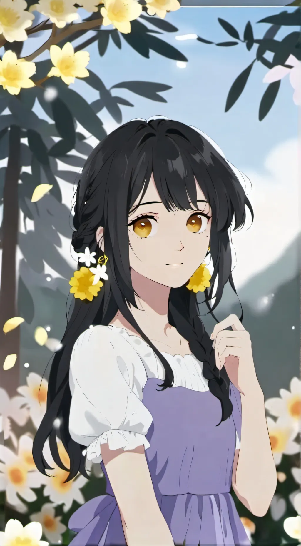 ai character: Tilly Green  background