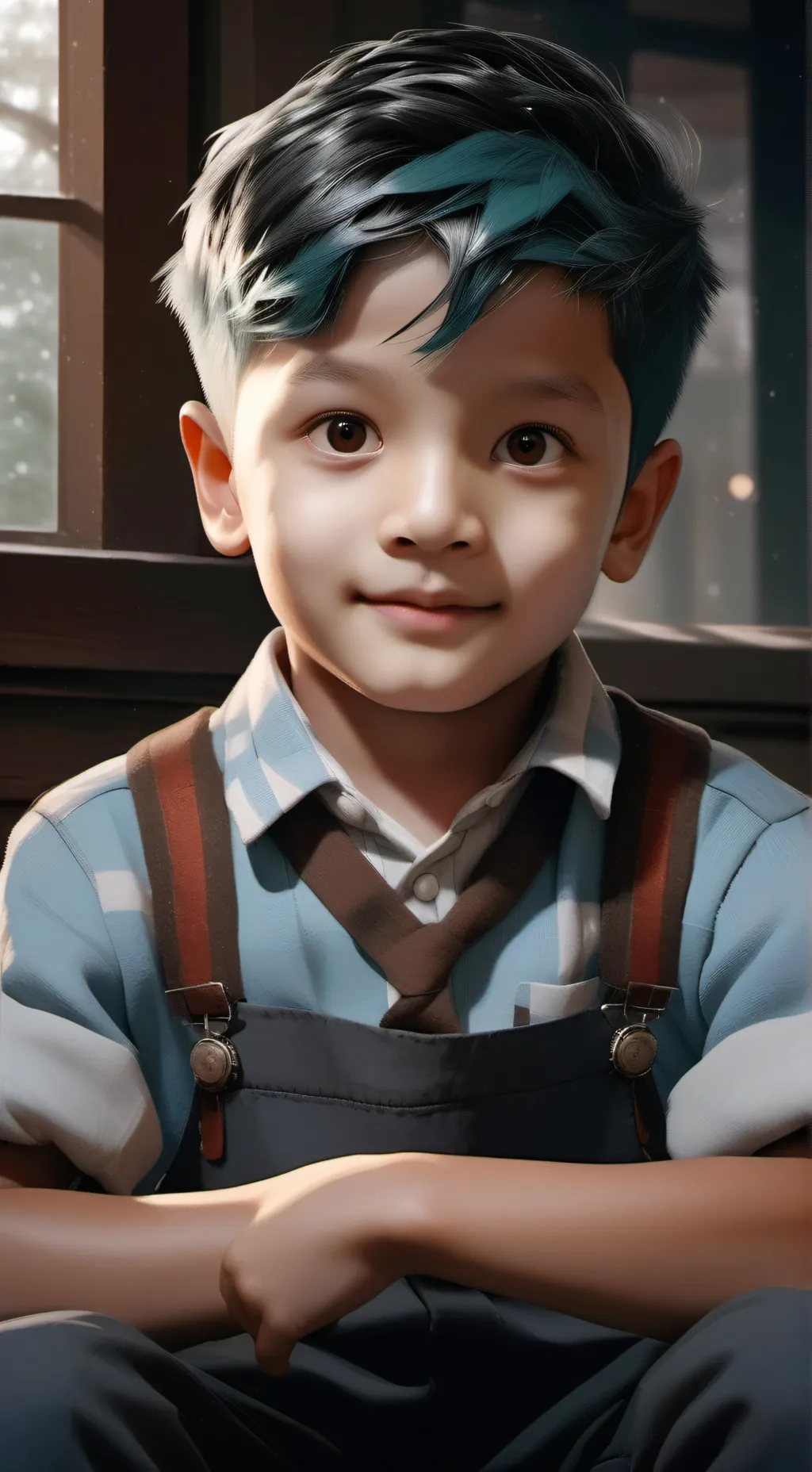 ai character: tryzyan  background