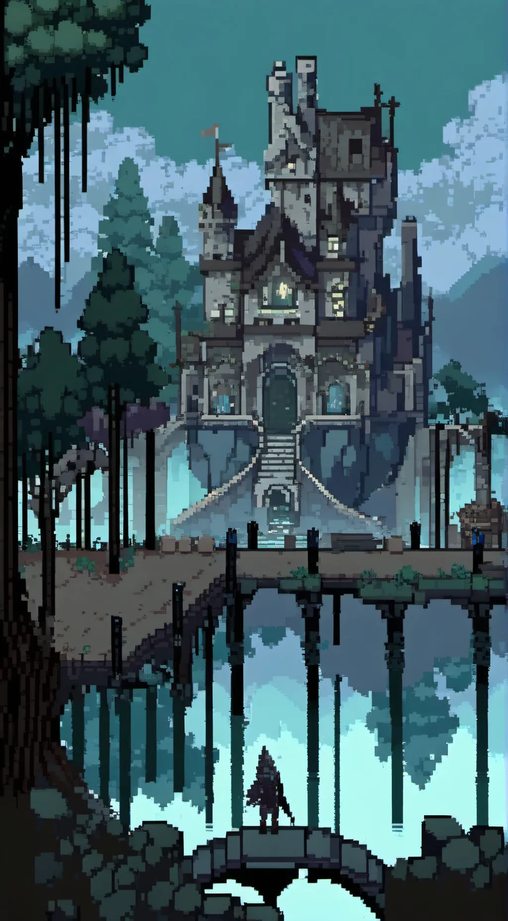 ai character: new world. background