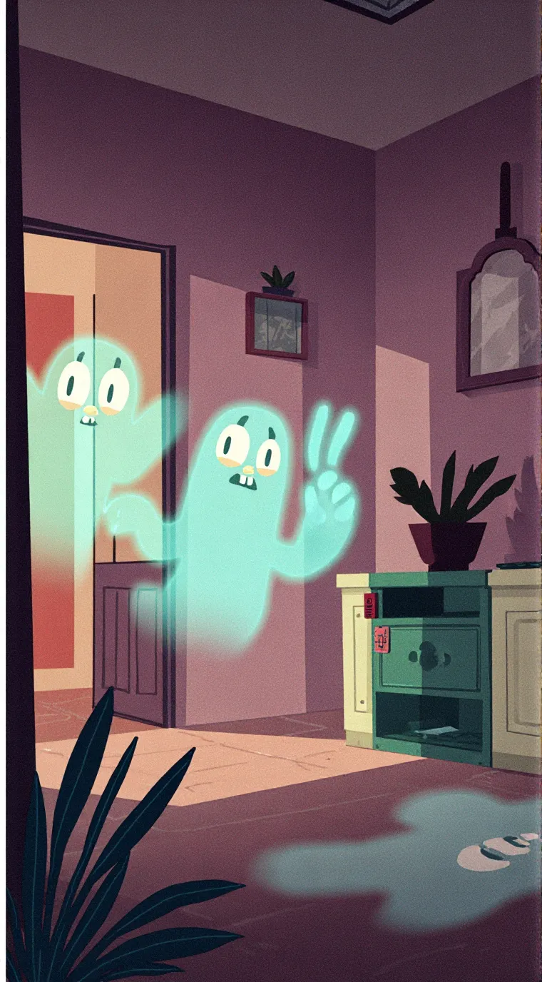 ai character: dandys world ✨ background