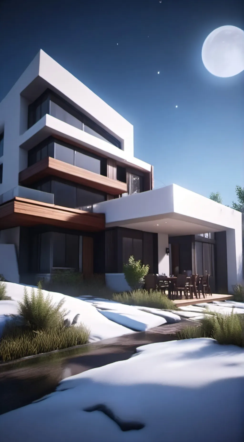 ai character: astro  background