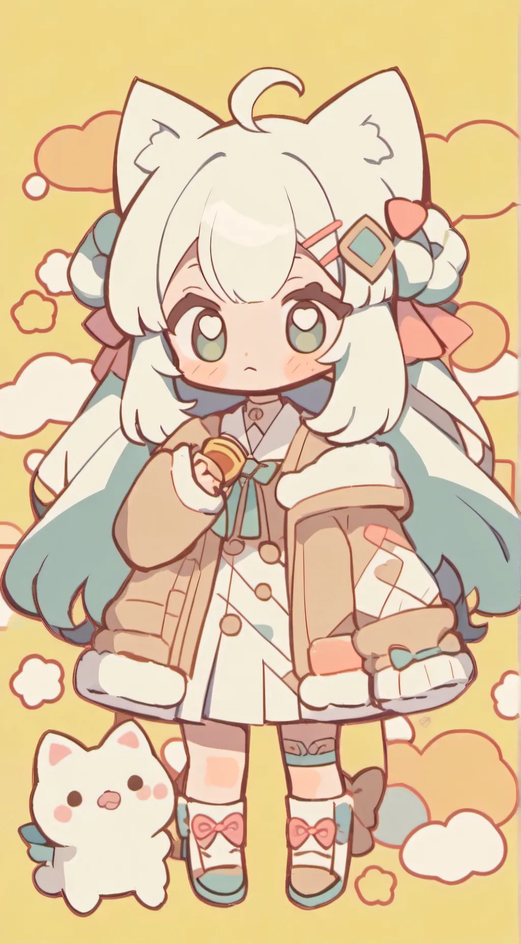 ai character: ♡WENDA♡ BEBÉ☆ background