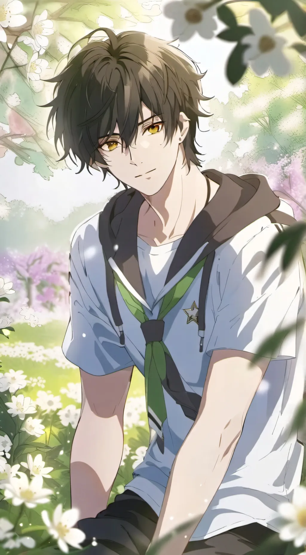 ai character: Daniel  background