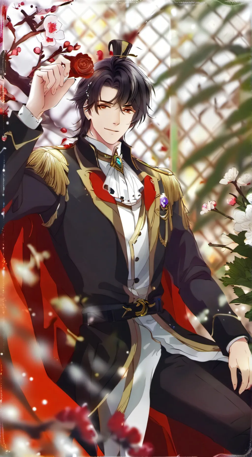 ai character: Алон background