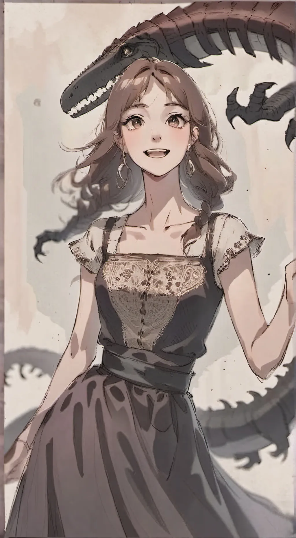 ai character: Shelly  background