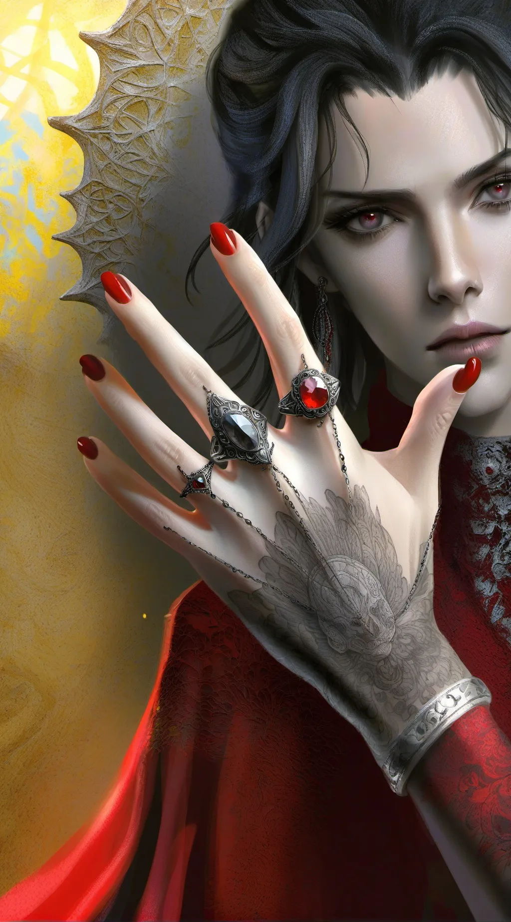 ai character: TYUU ZHAO background