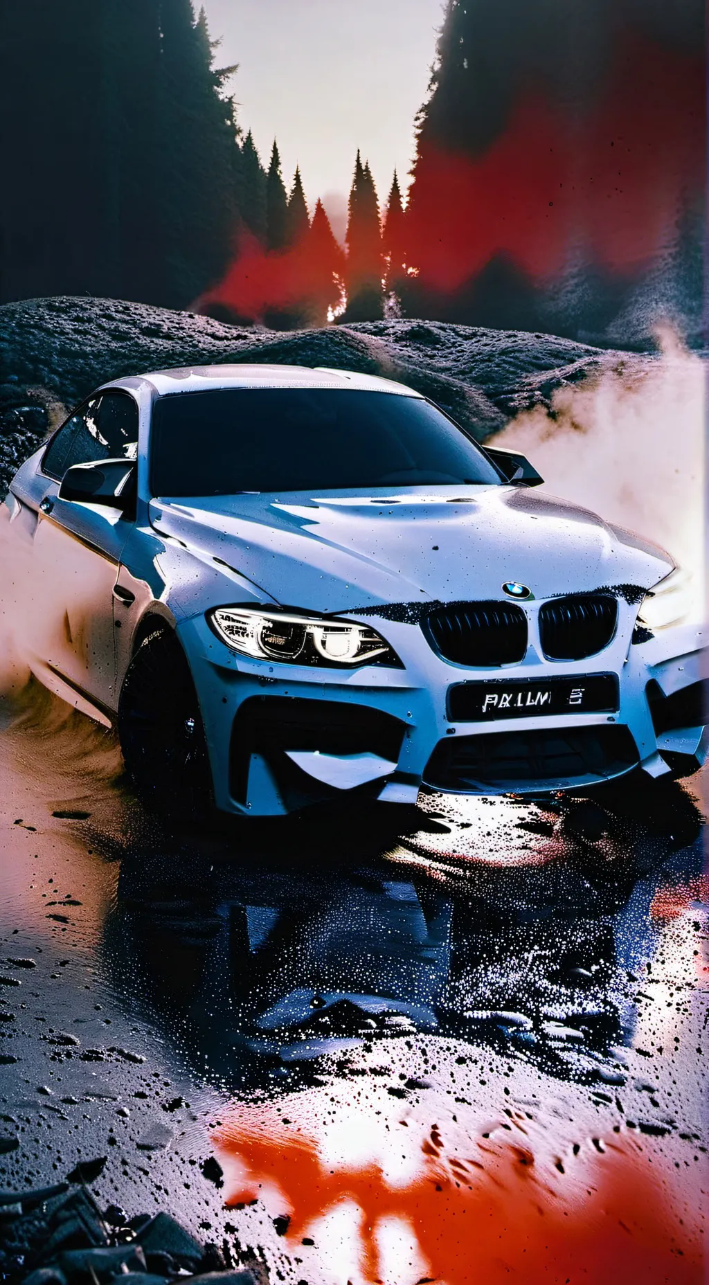 ai character: Bmw  background