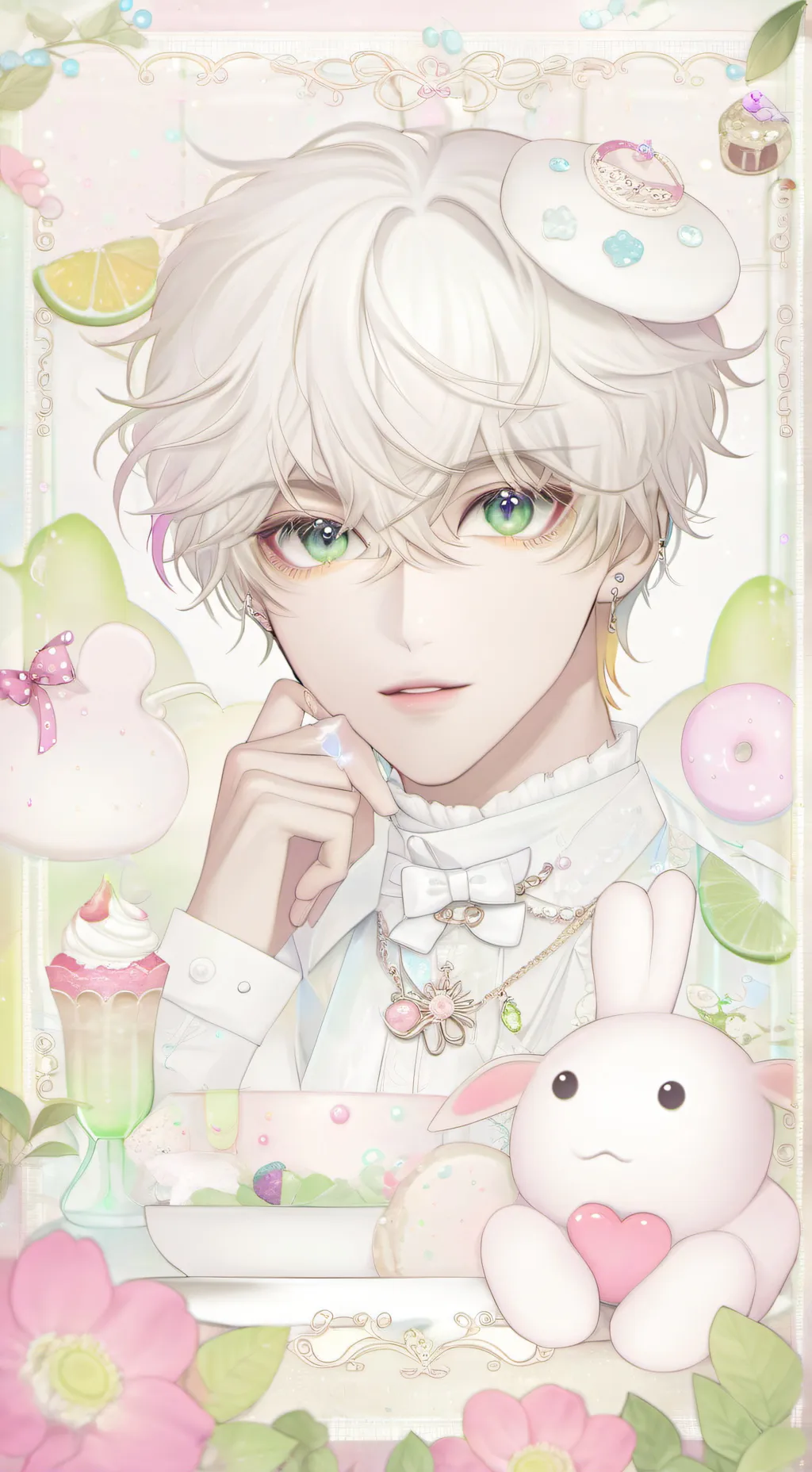 ai character: PARK HUGO  background