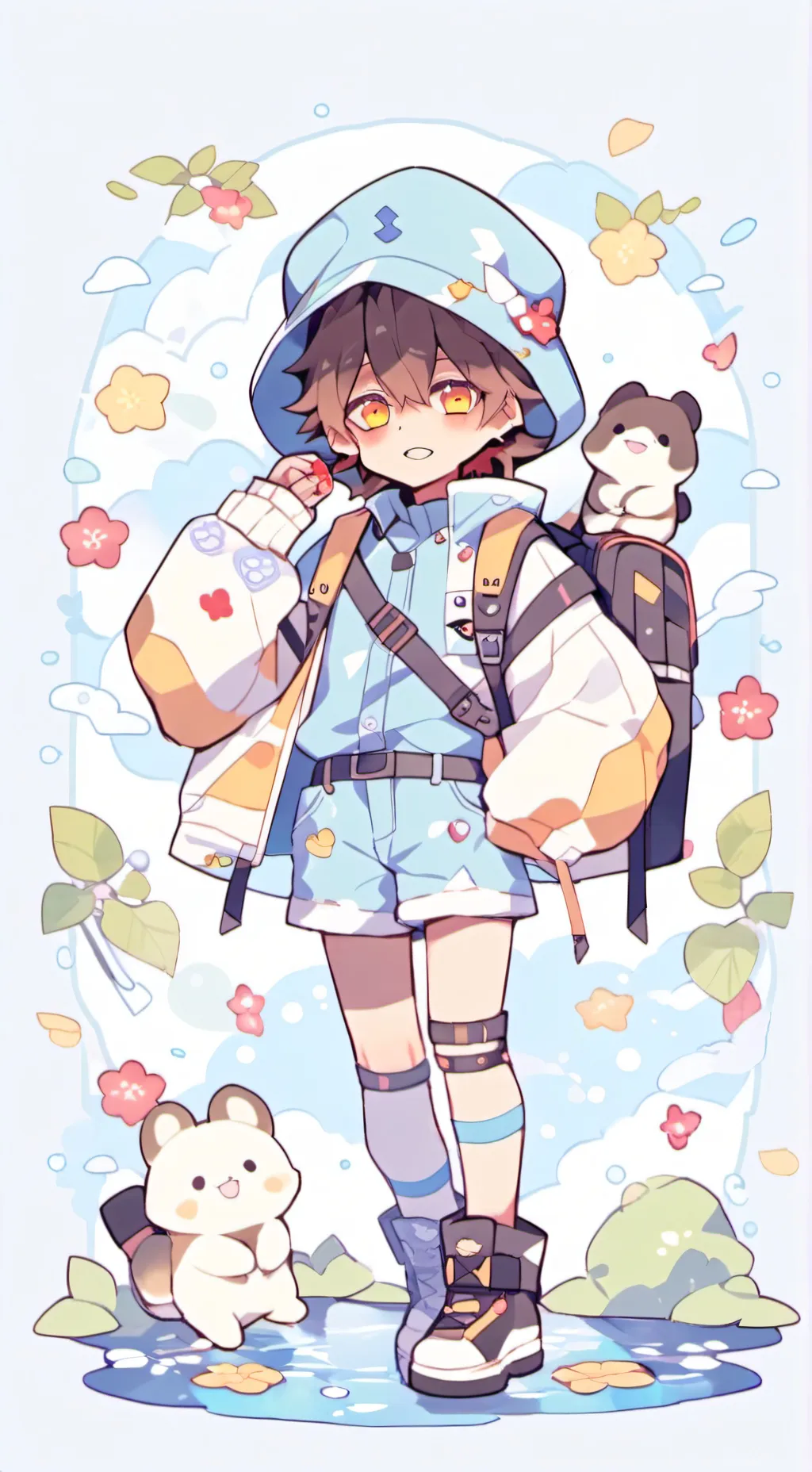 ai character: Matteo  background