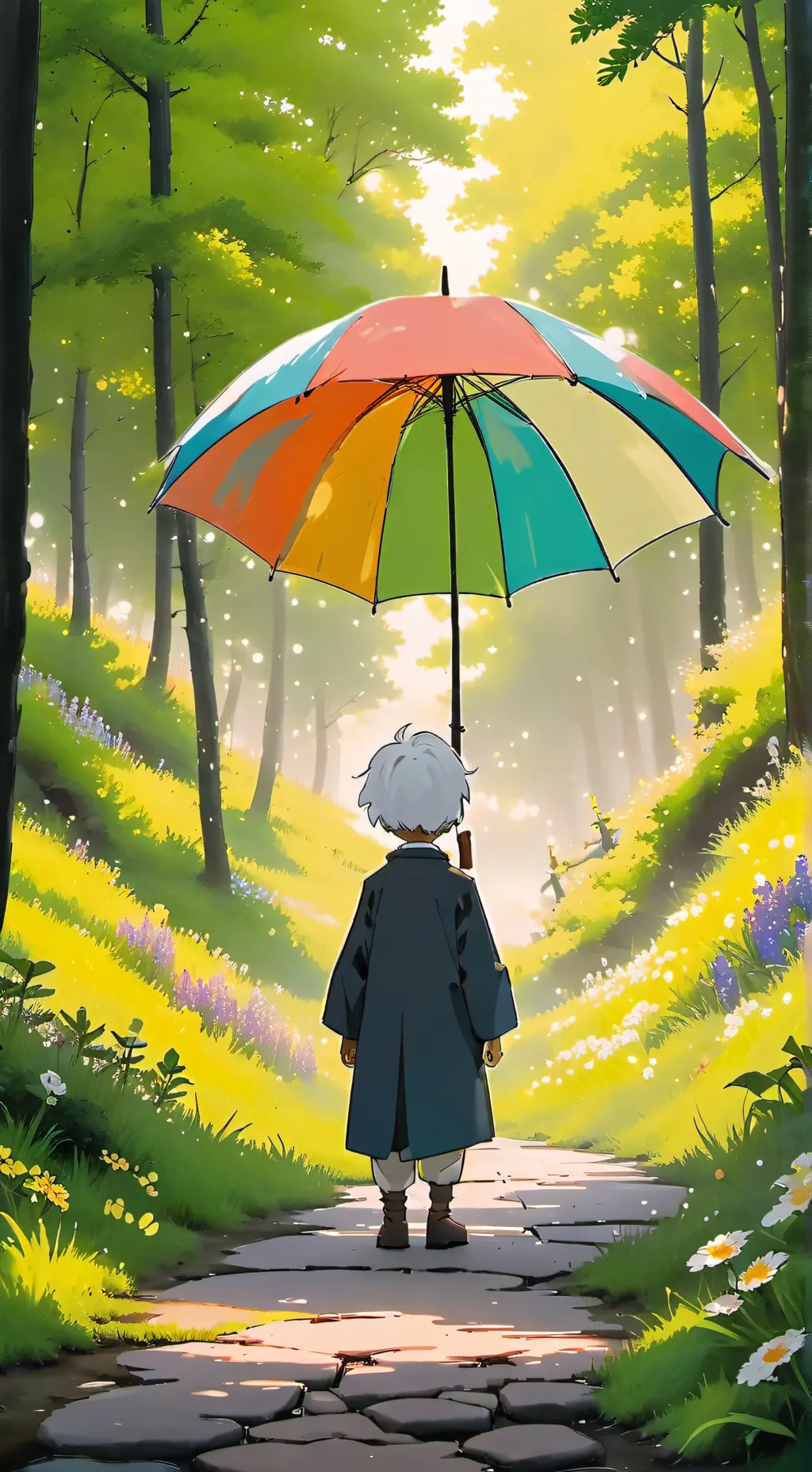 ai character: destapacaños background