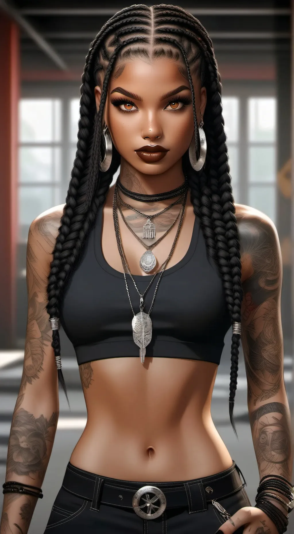 ai character: Karma background