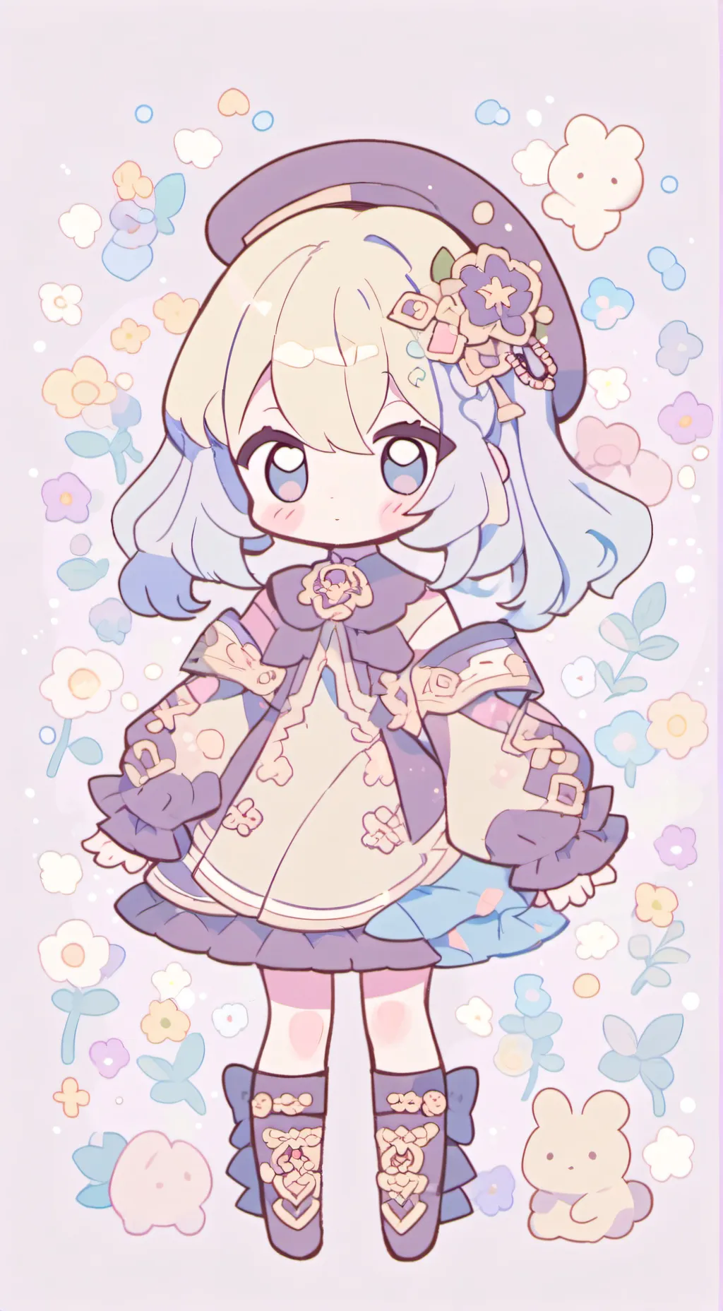 ai character: Mha #2€ background