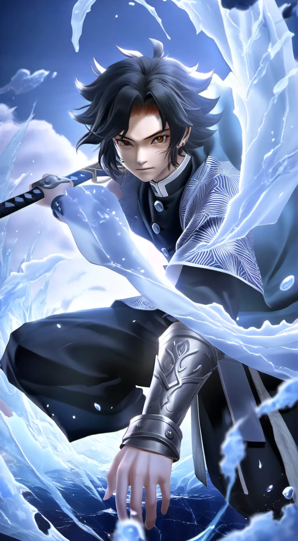 ai character: giyuu tomioka background