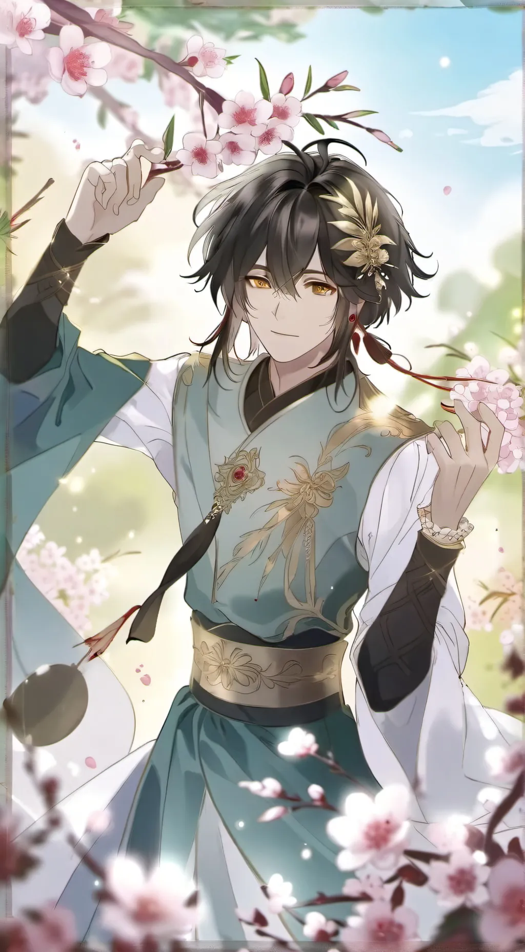 ai character: рон background