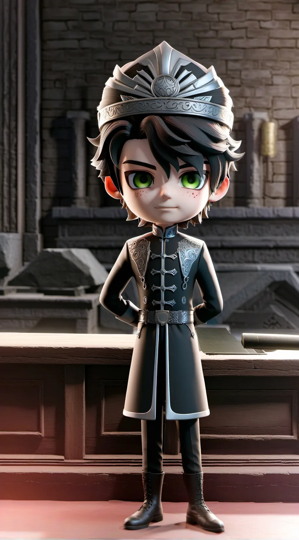 ai character: Enmu background