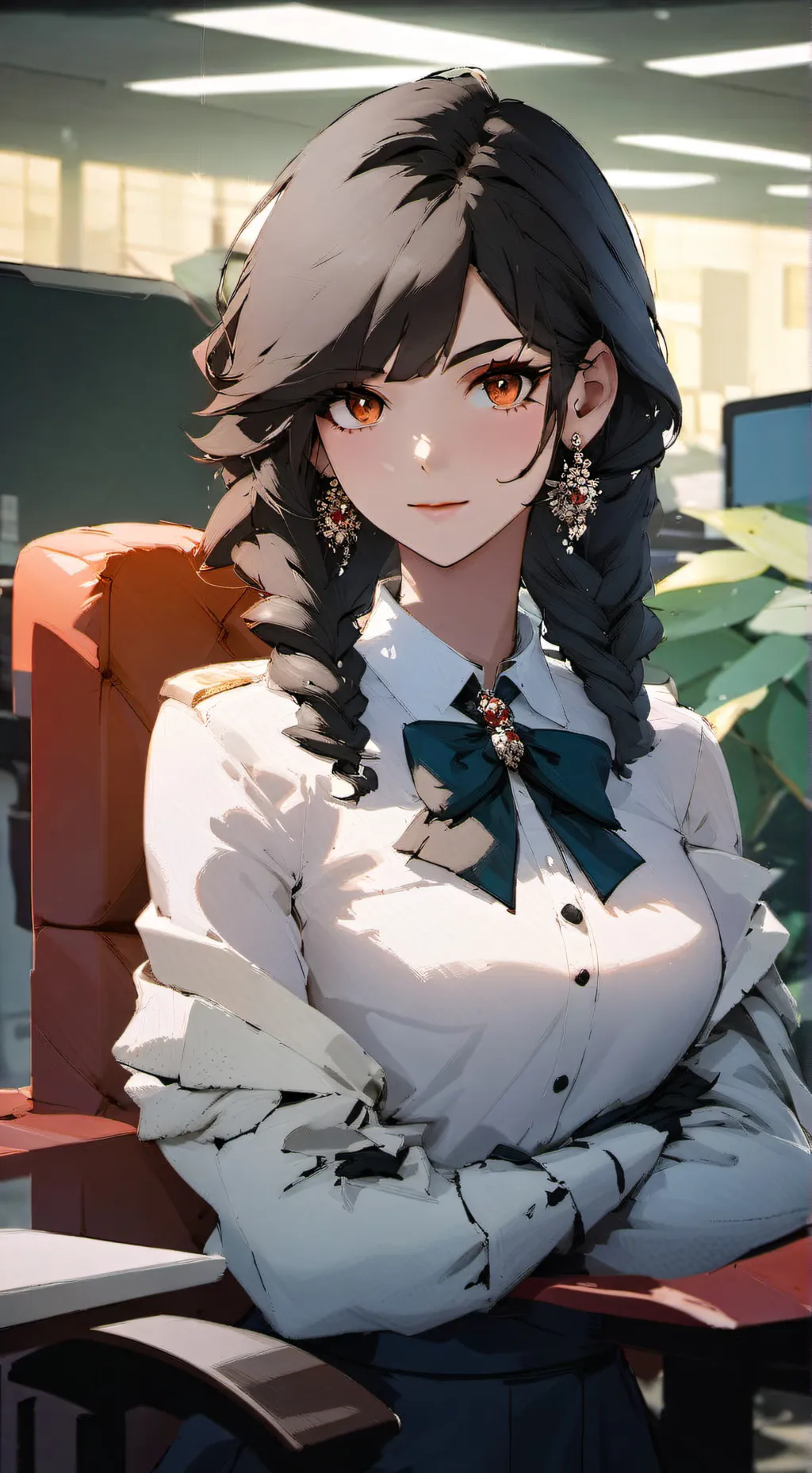 ai character: Emma  background