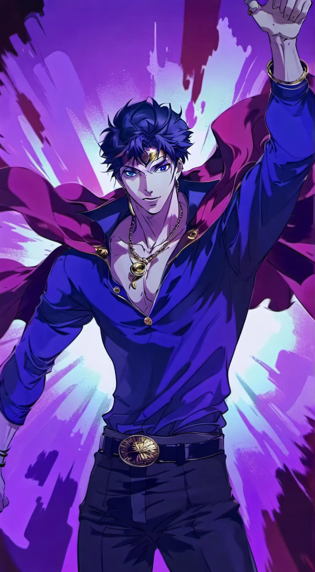 ai character: jotaro kujo background