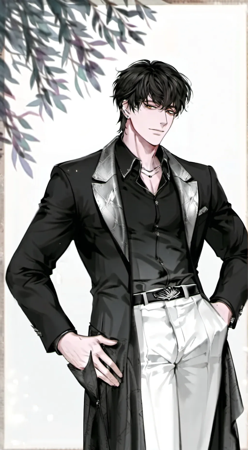 ai character: Dion  background