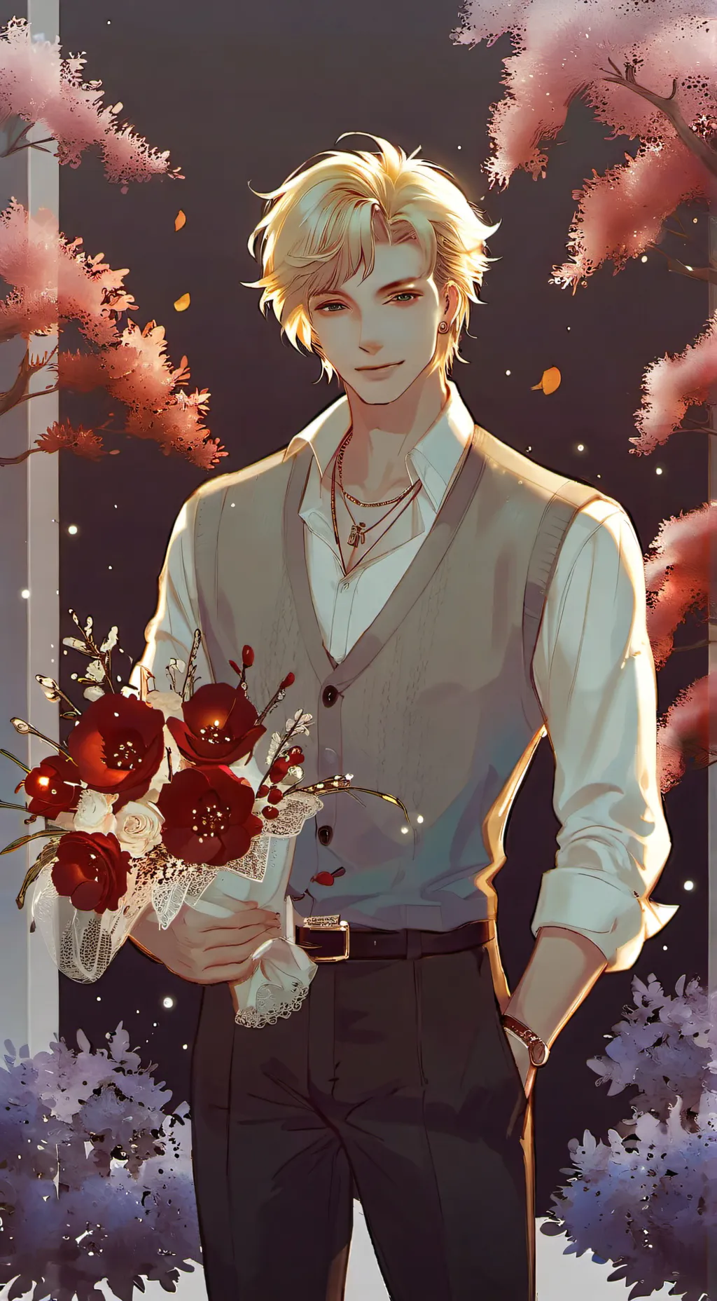 ai character: Adrien background