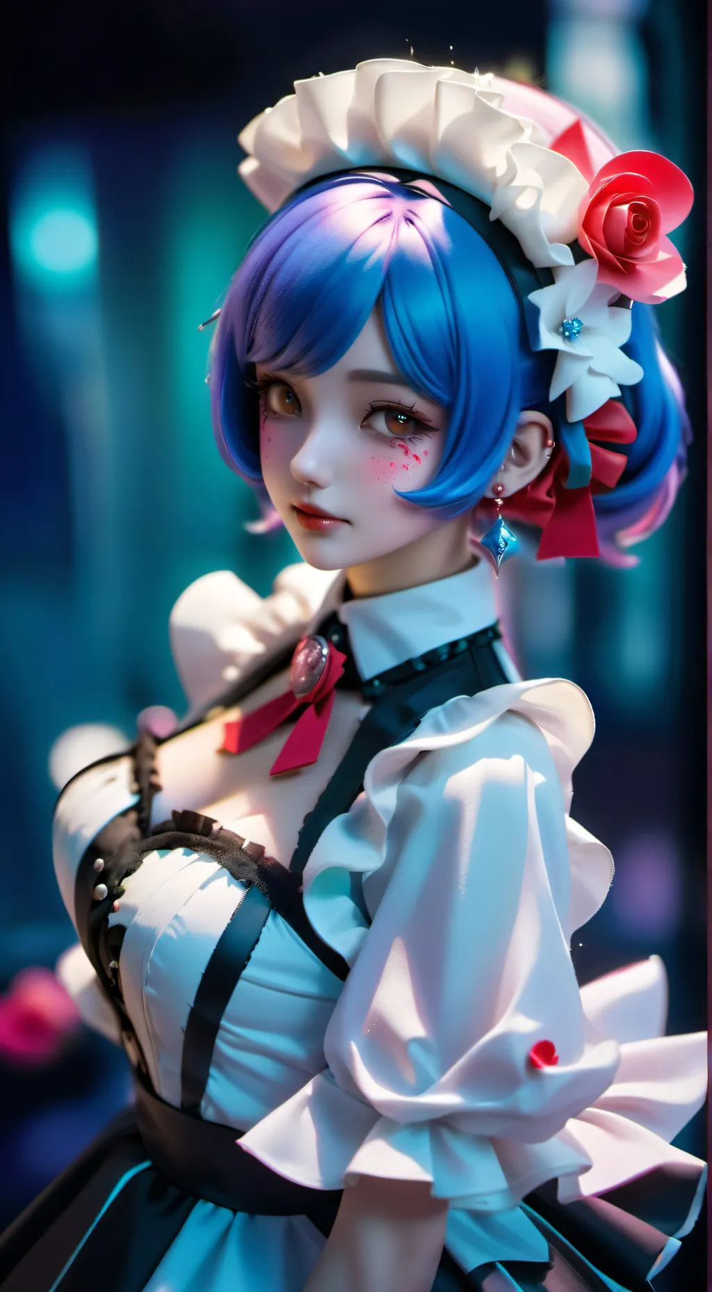 ai character: Scarlett Rose background