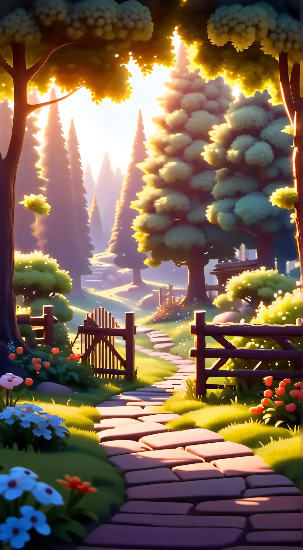 ai character: Grow a garden🍅 background