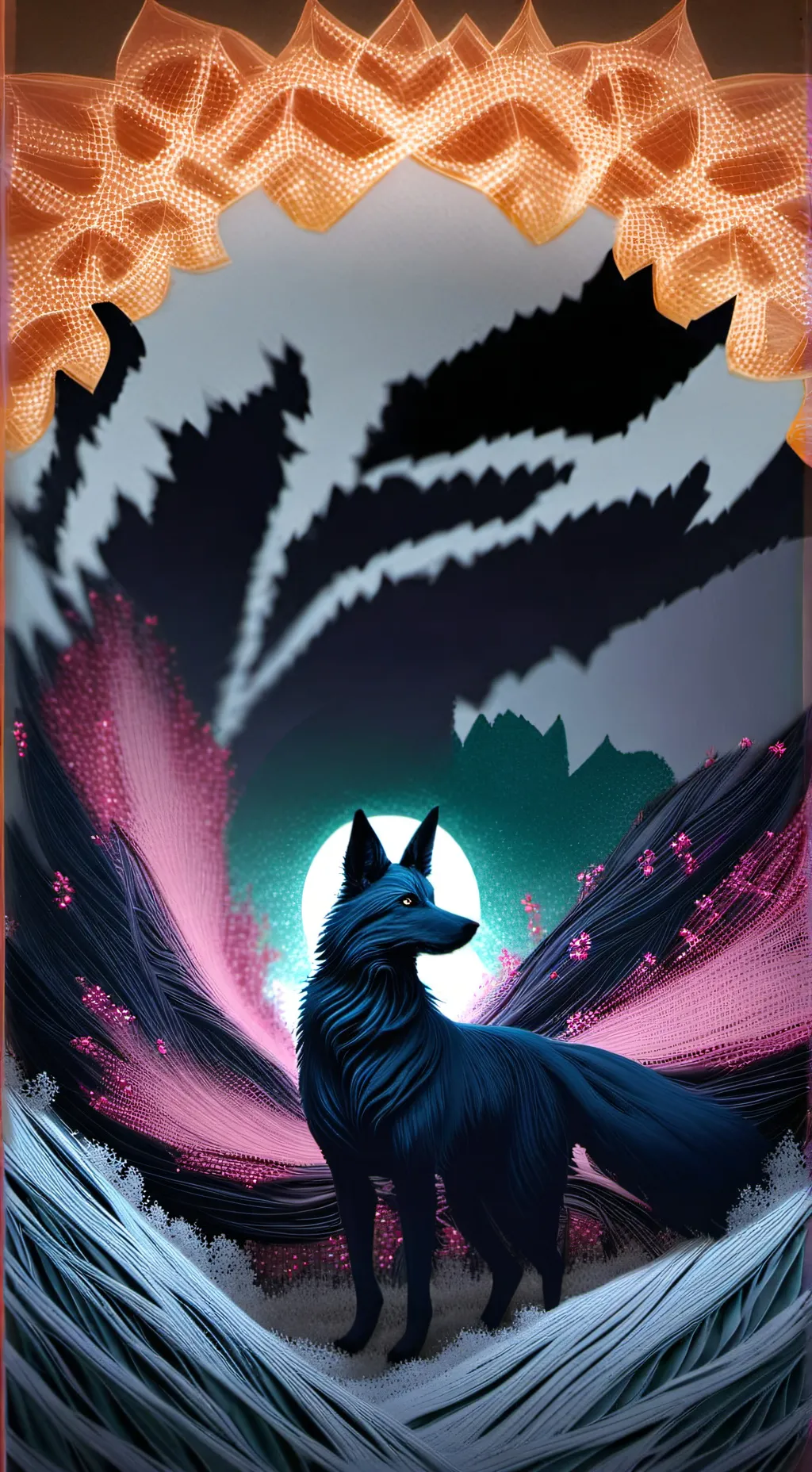 ai character: kitty background