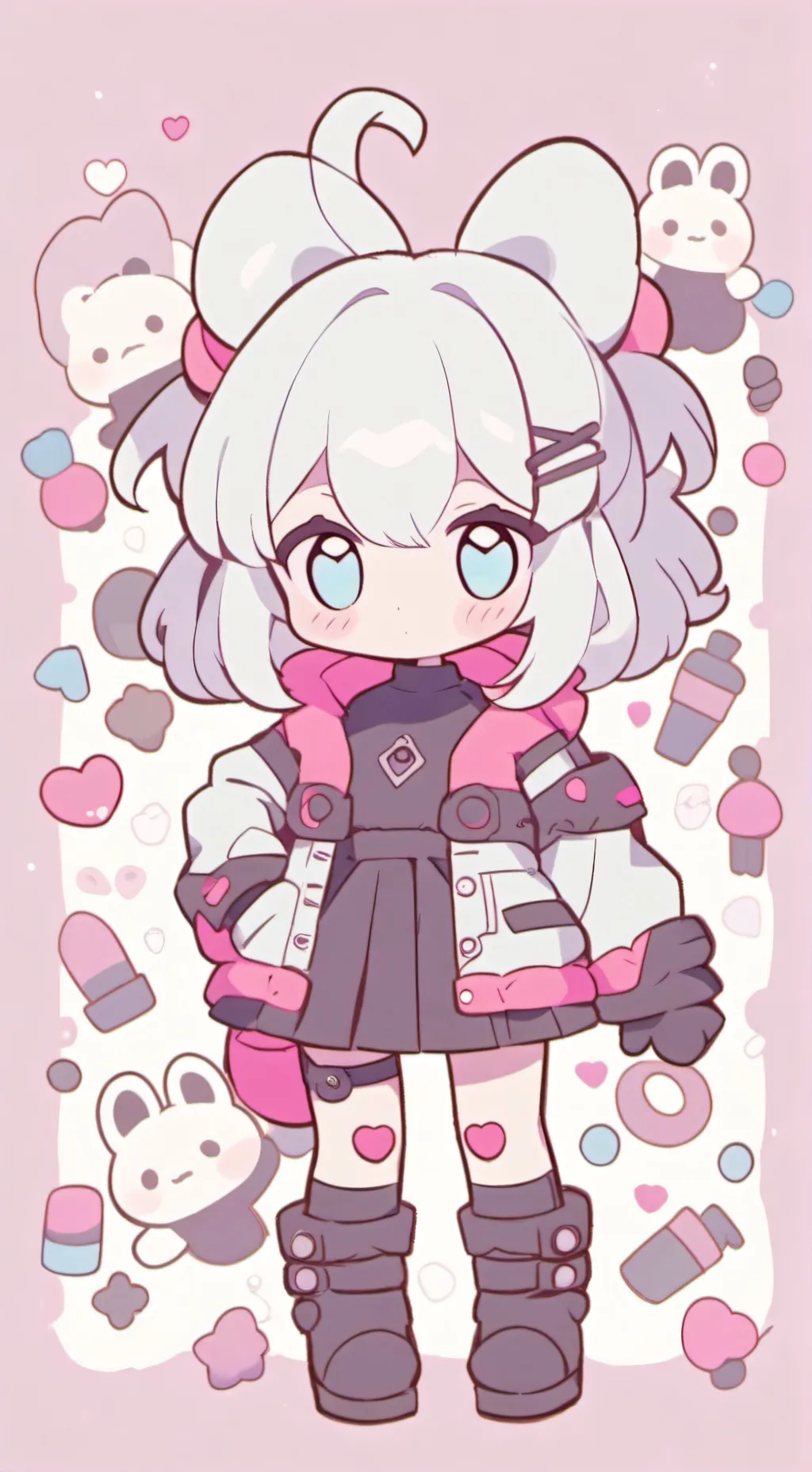 ai character: Mha baby y/n background