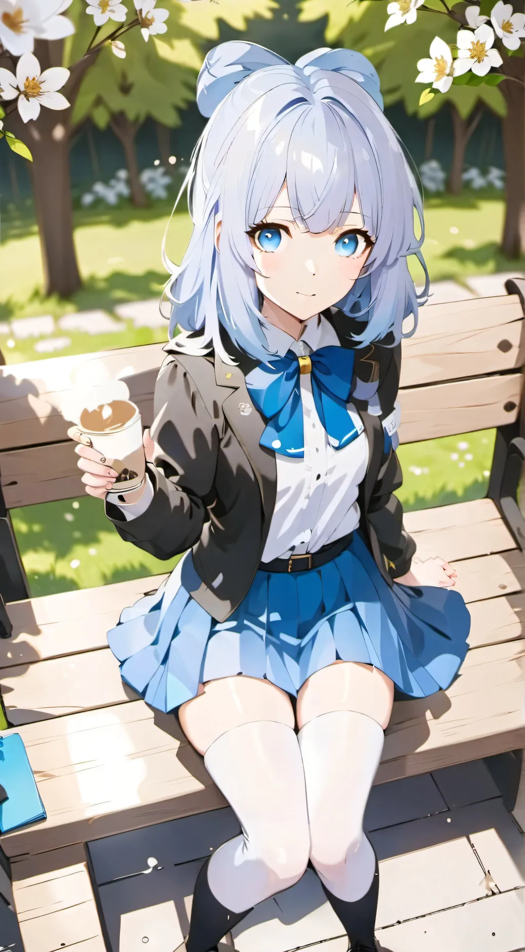 ai character: Luna background