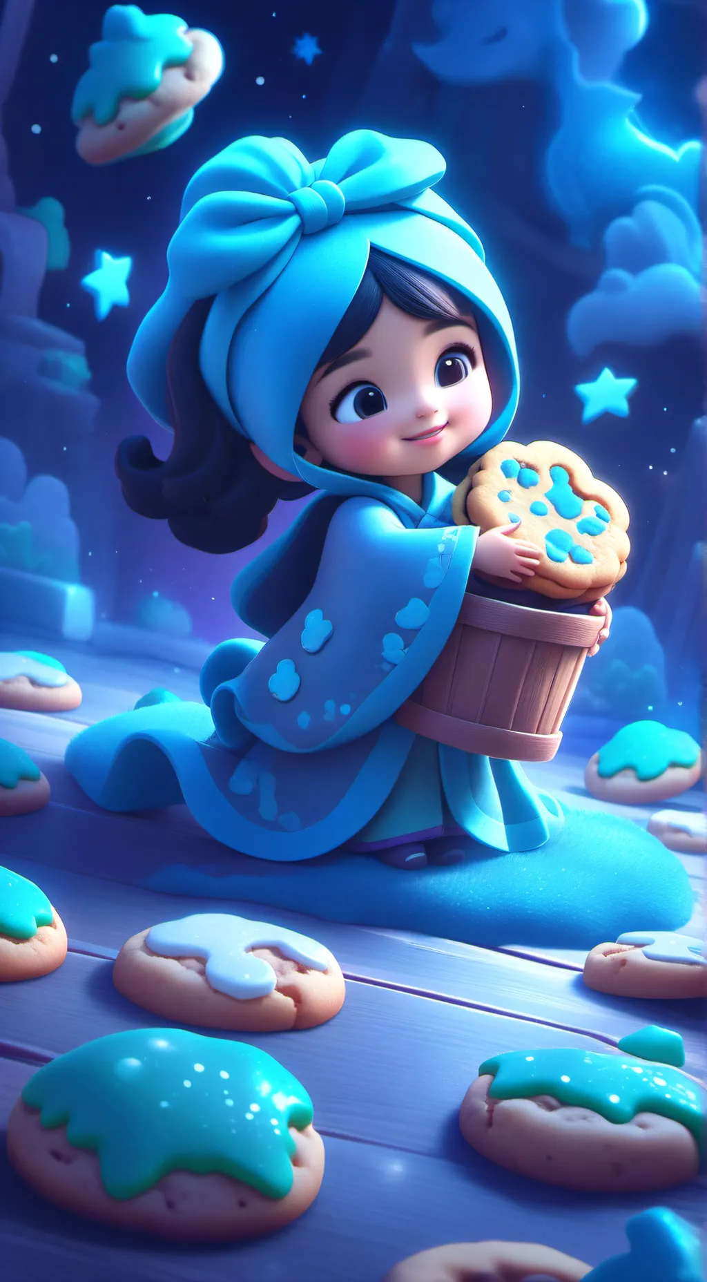 ai character: crk but lesbian background