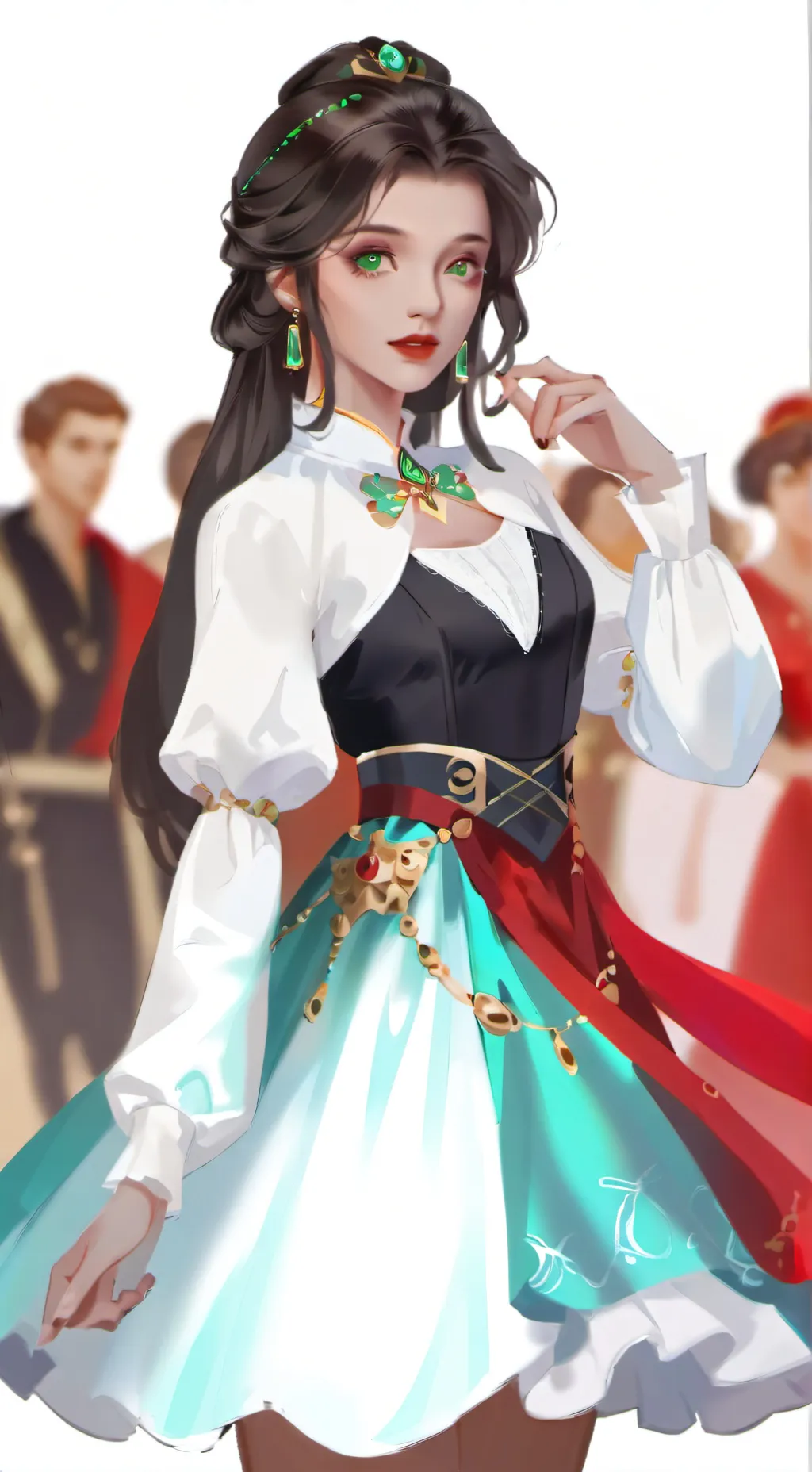 ai character: Princess Valerie background