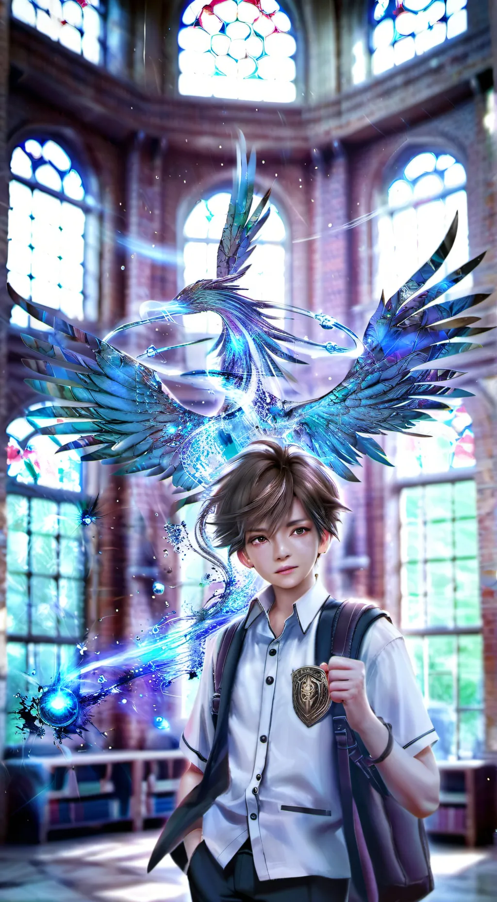 ai character: harry potter background