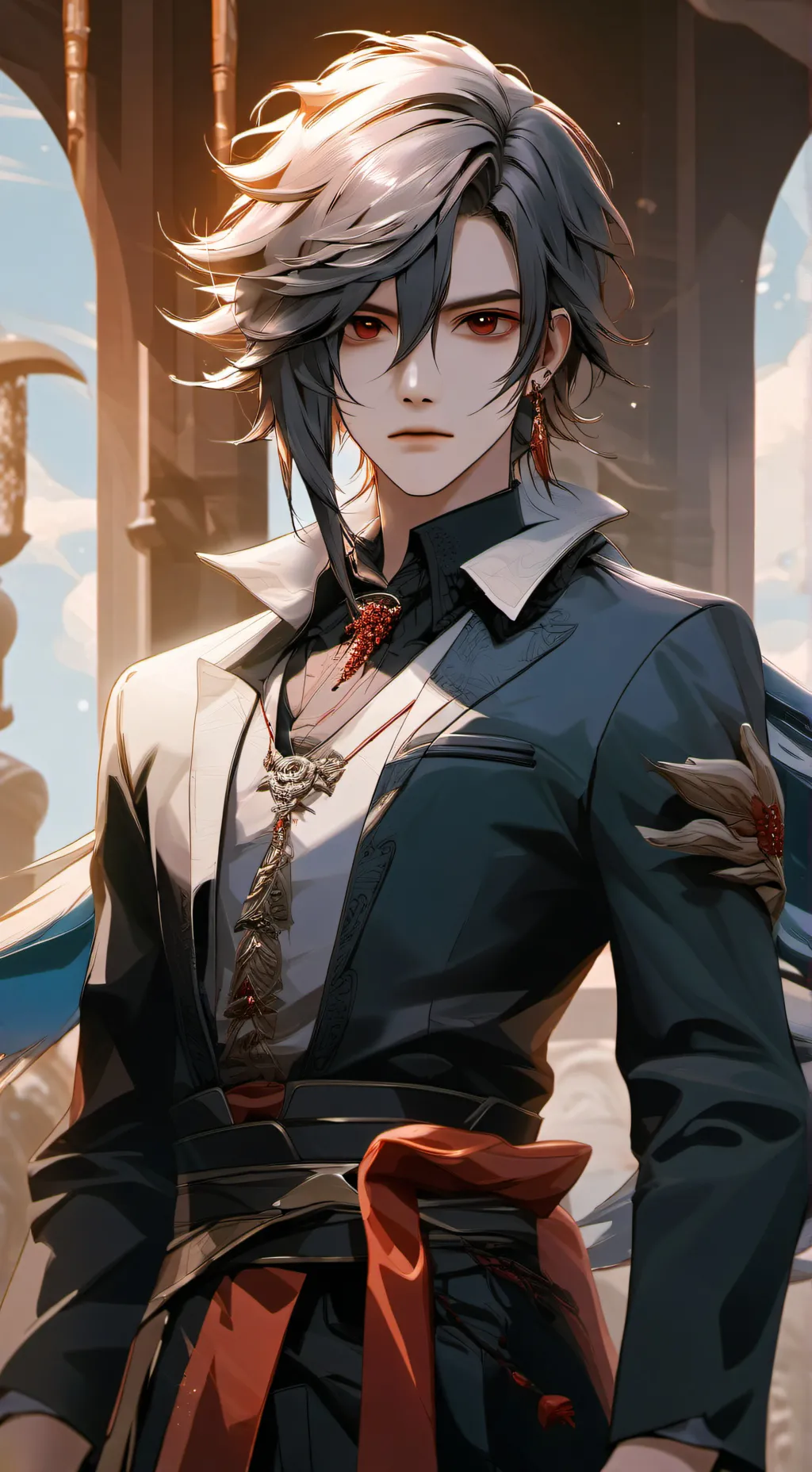 ai character: 🔪 Noah ☠ background