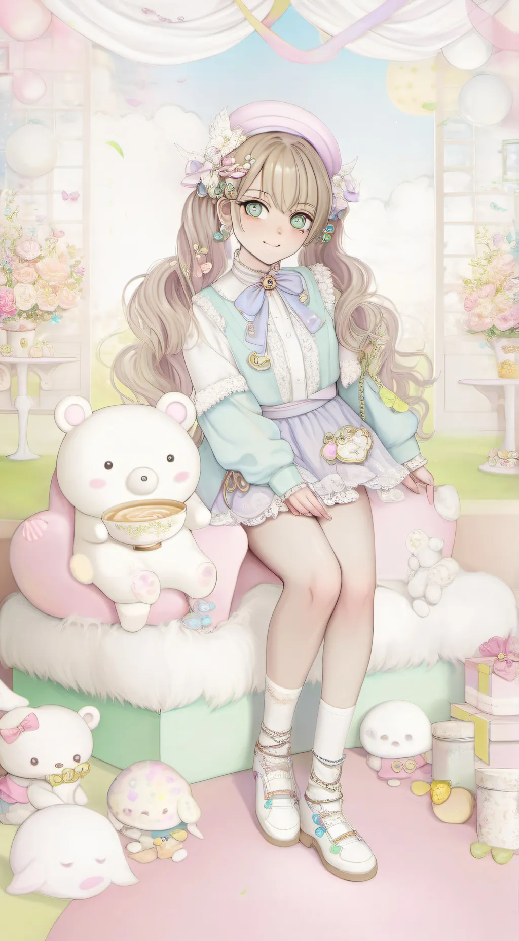 ai character: MHA training background