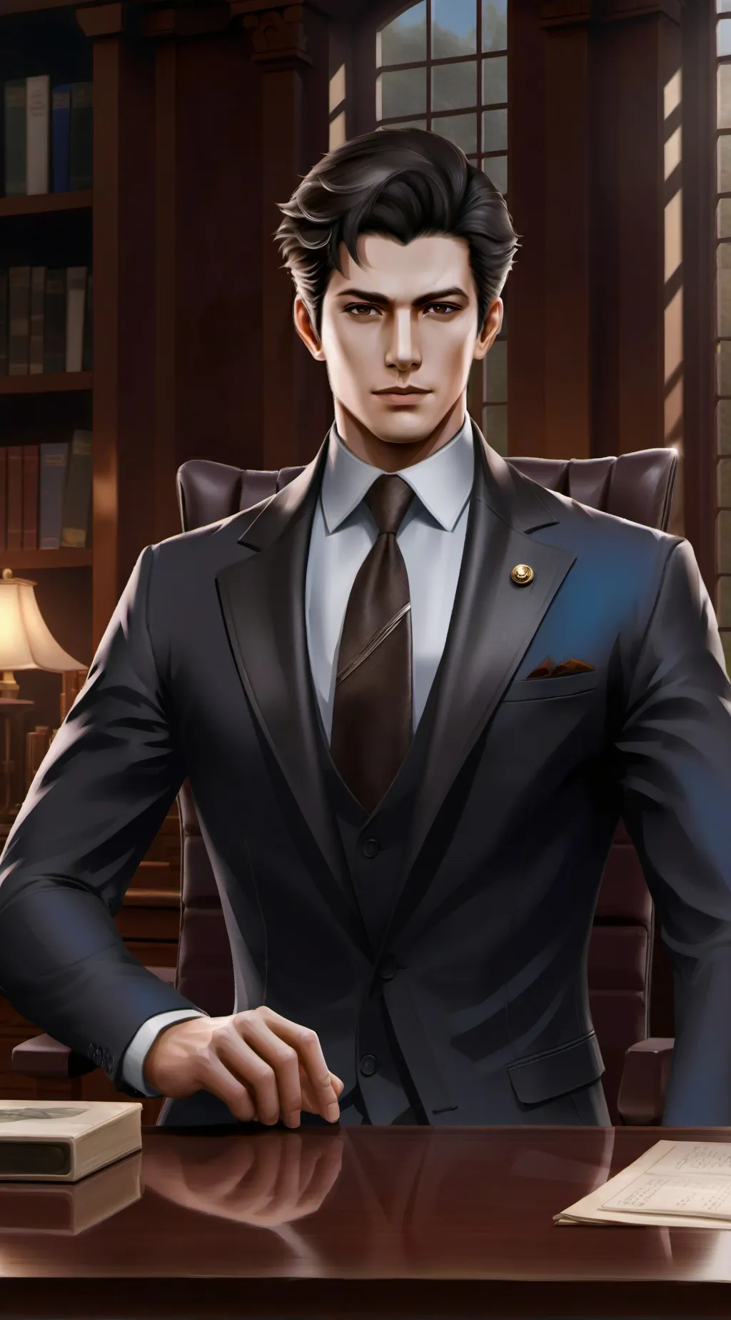 ai character: Altair  background