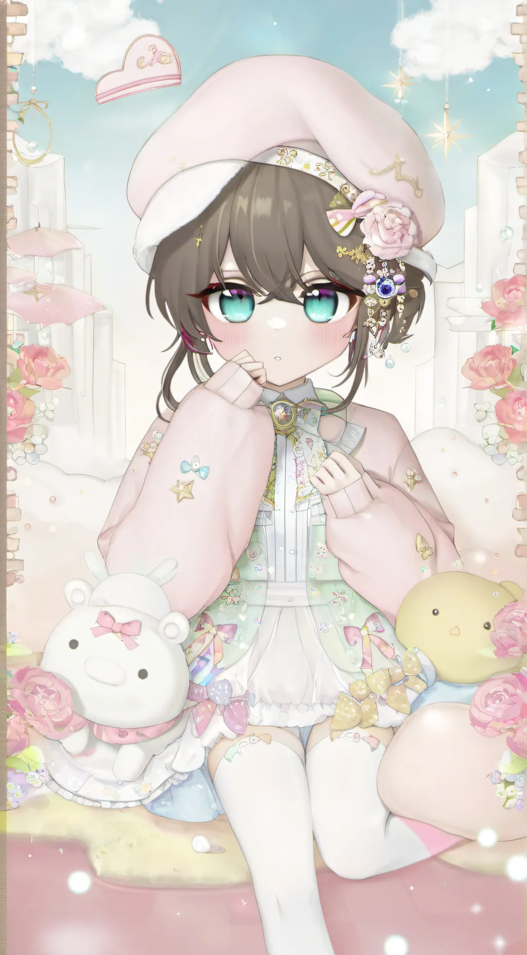 ai character: Mha *pick me* background