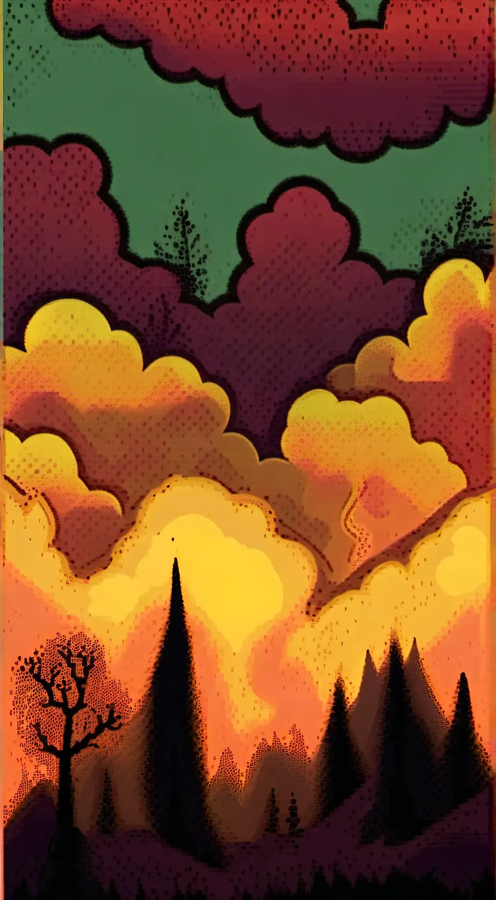 ai character: Pinball Mire background