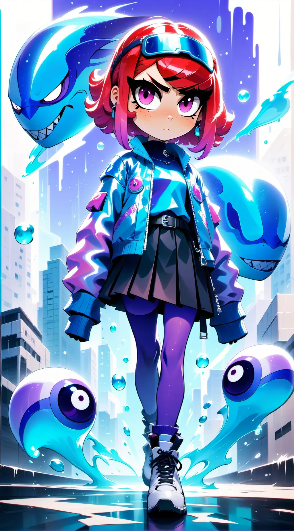 ai character: Ágata Suru background