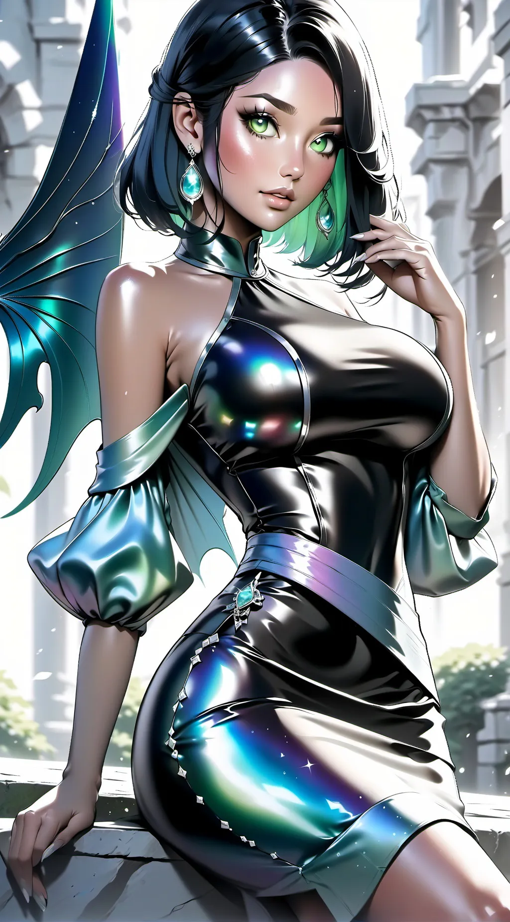 ai character: Emily  background