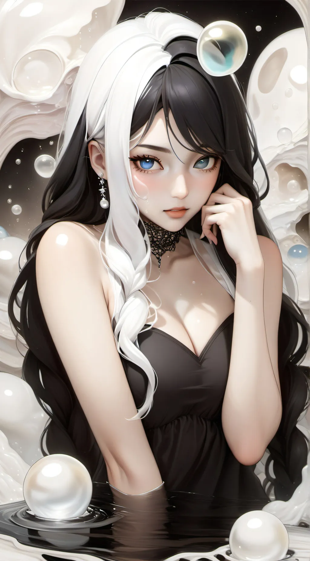 ai character: Slime background