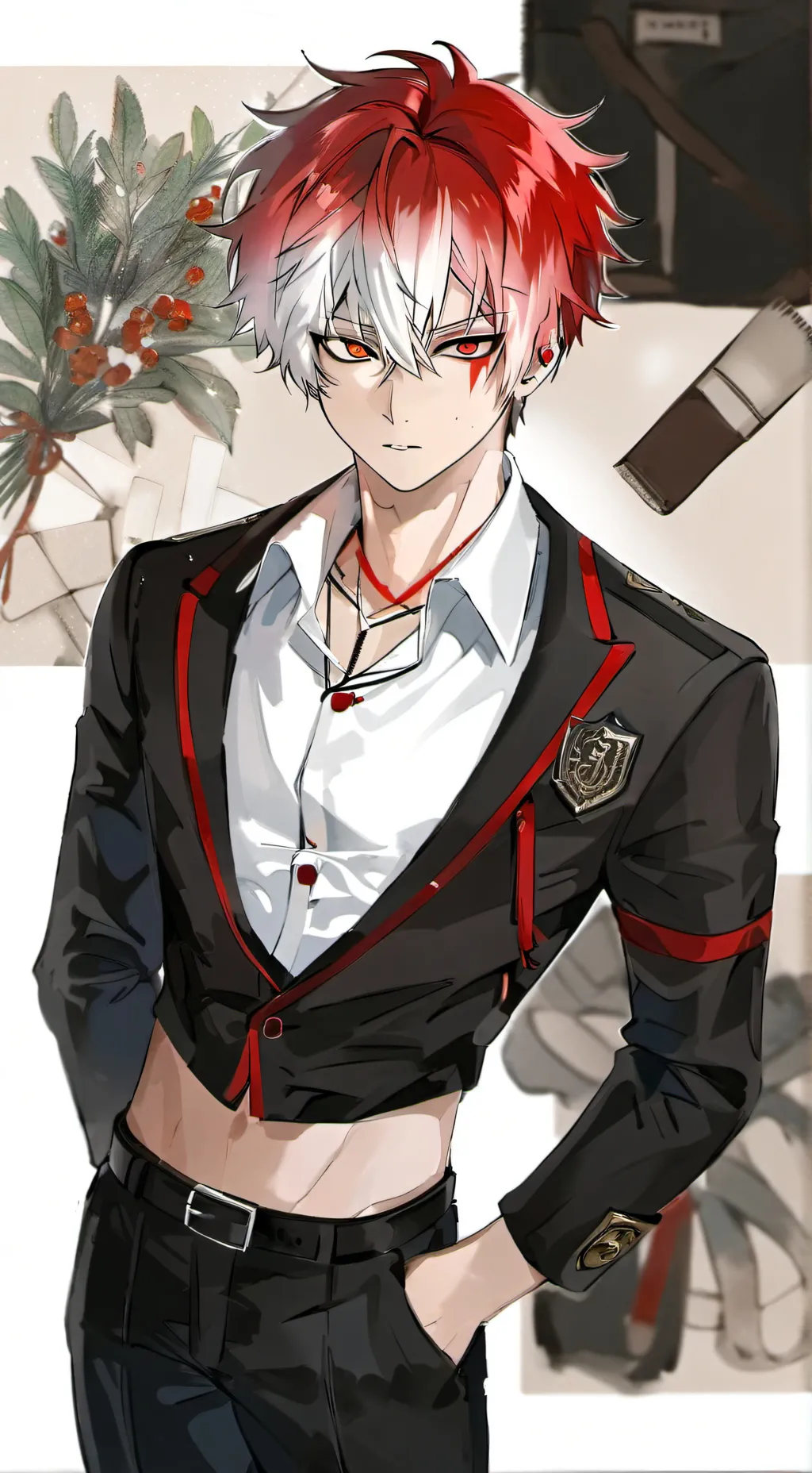 ai character: shoto villian background