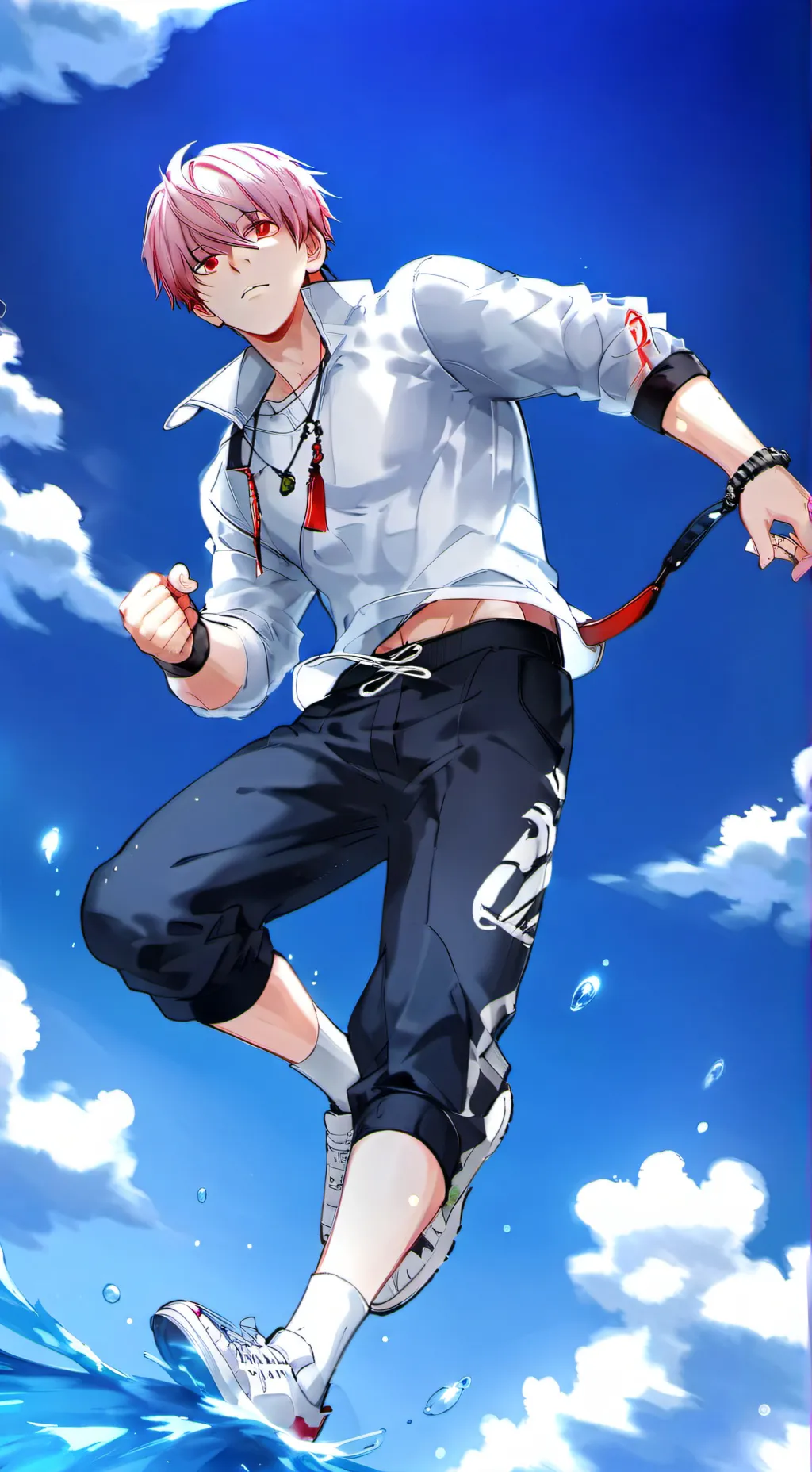 ai character: Modelando background