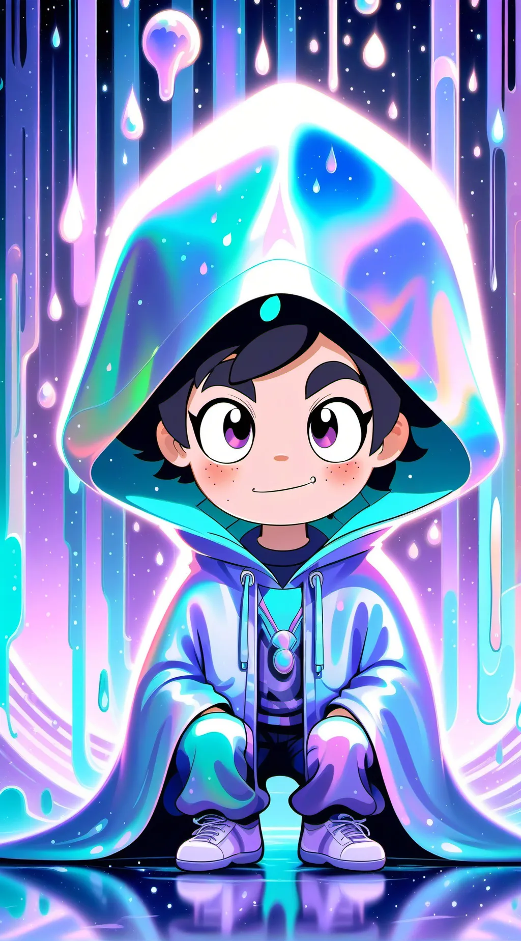 ai character: you hit Steven background