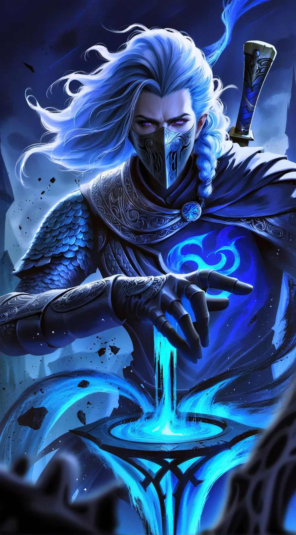 ai character: 🧊ФЛОСТ🧊 background