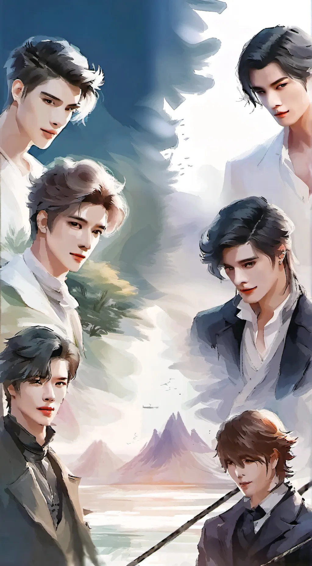 ai character: The New Guys background