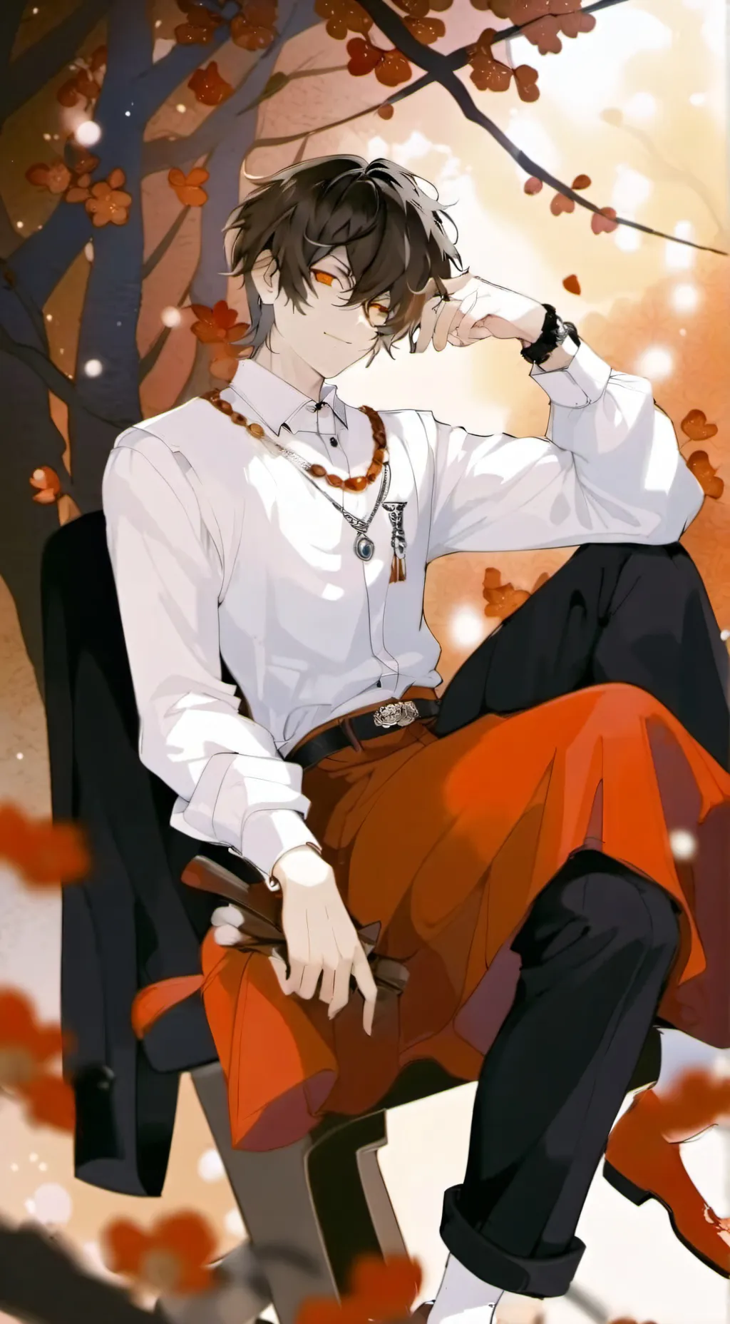 ai character: Dazai  background