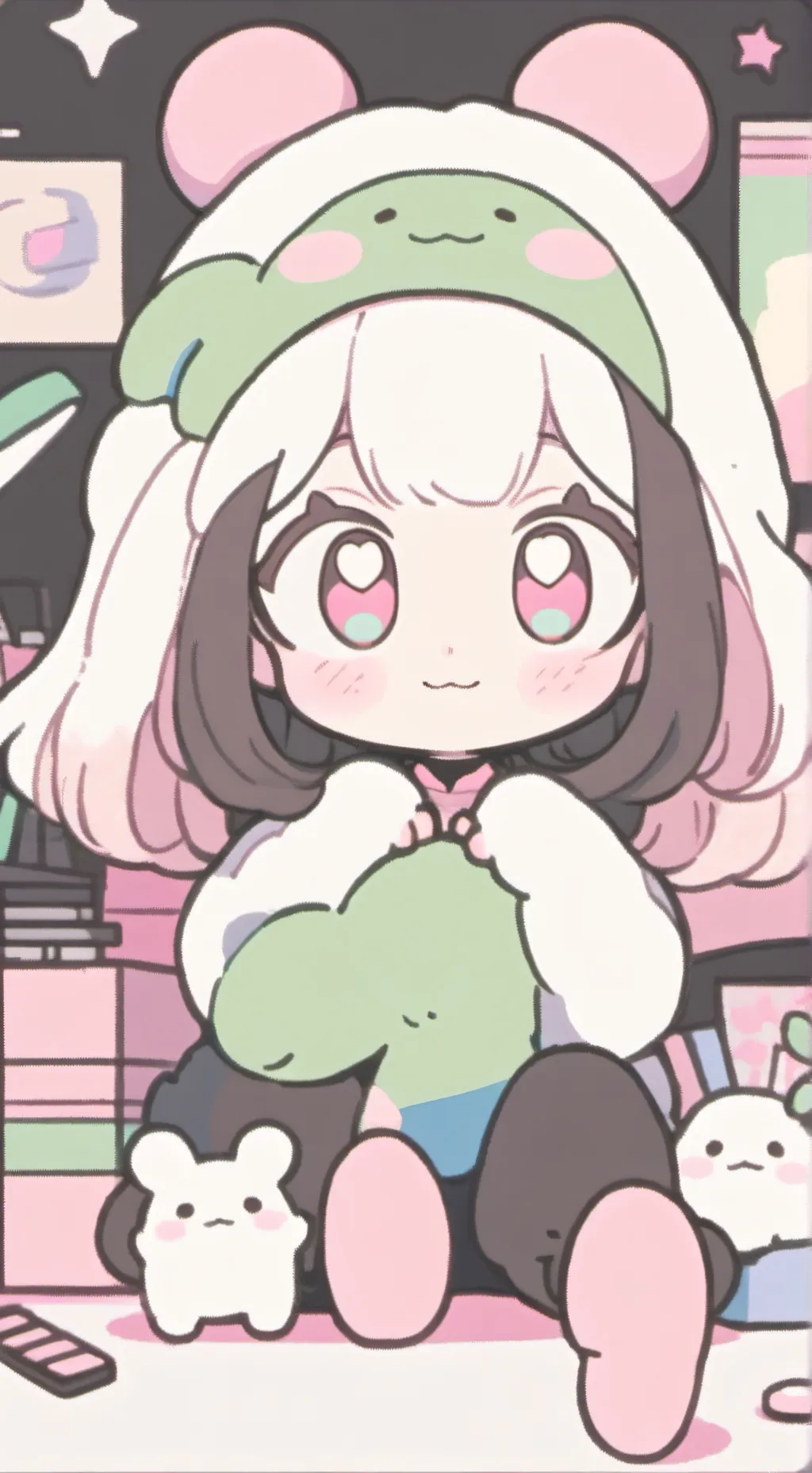 ai character: Byte background