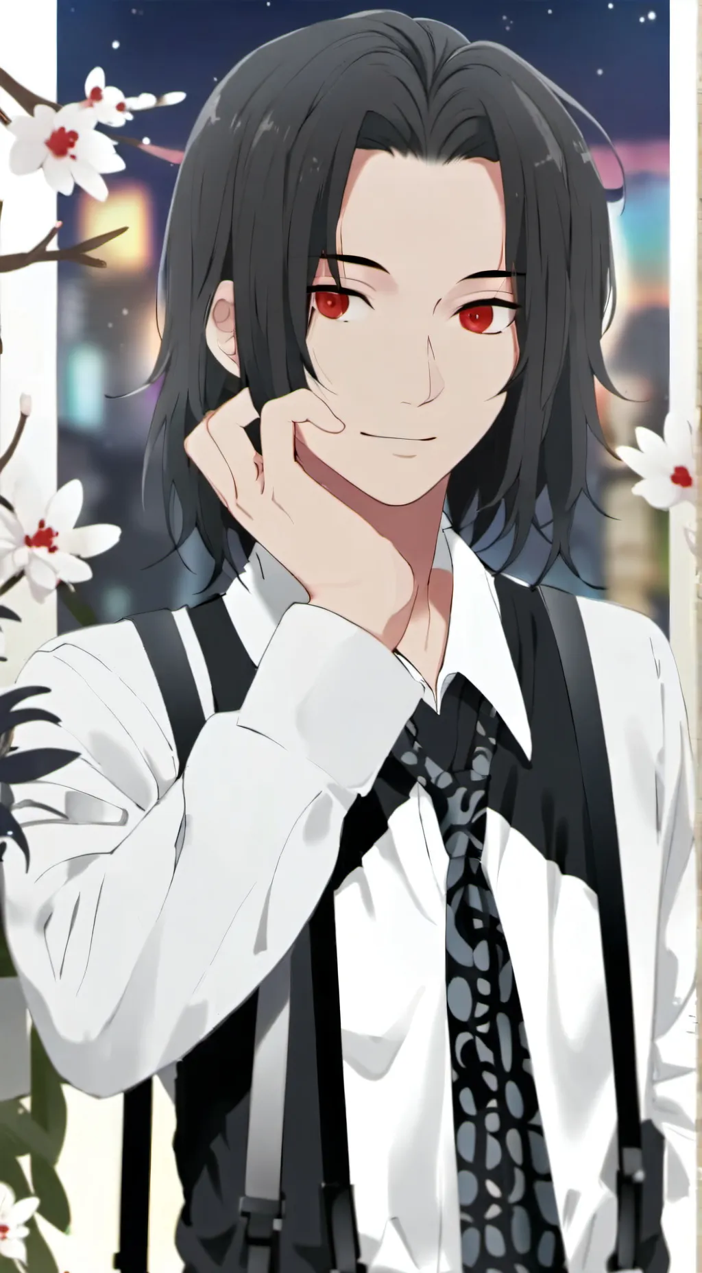 ai character: Muzan background