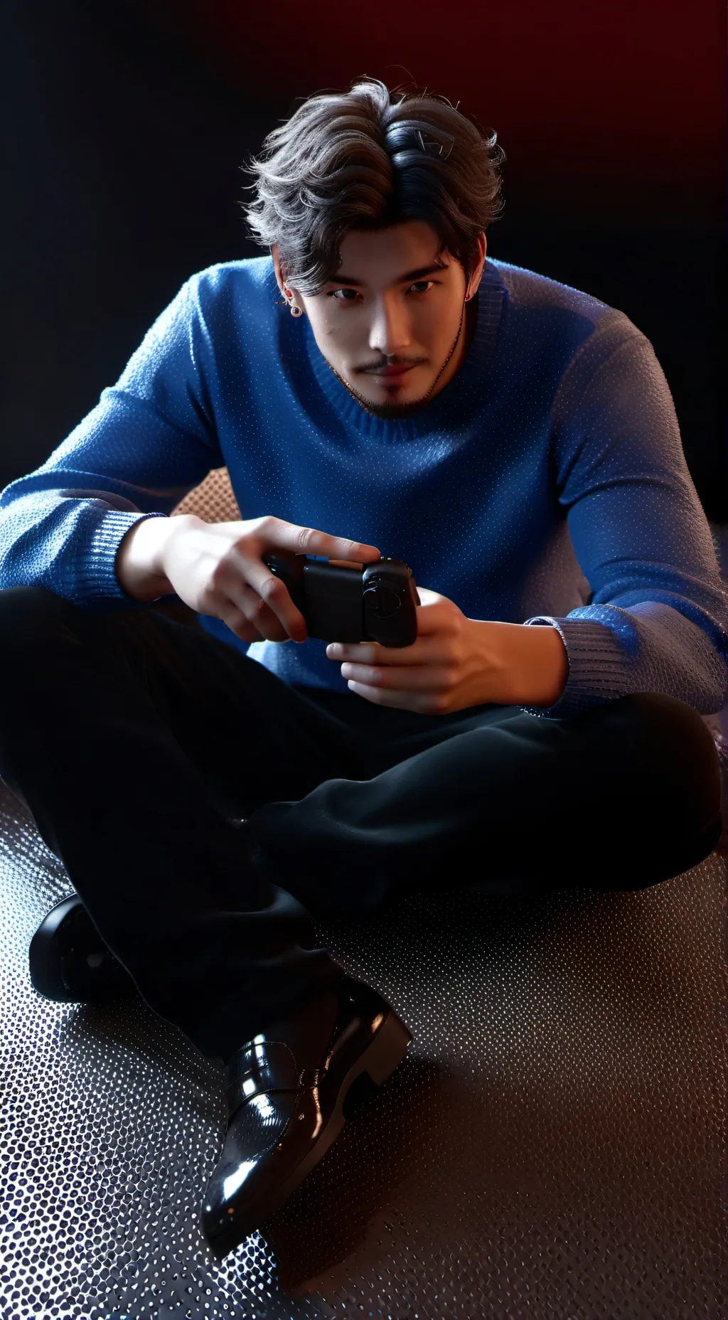 ai character: Finnish the lyrics background