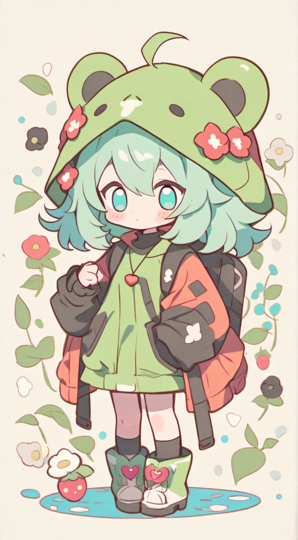 ai character: HI background